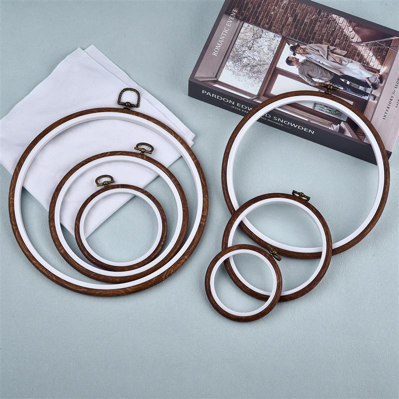 Embroidery Hoop Stand - Conjunto de aros de bordado de