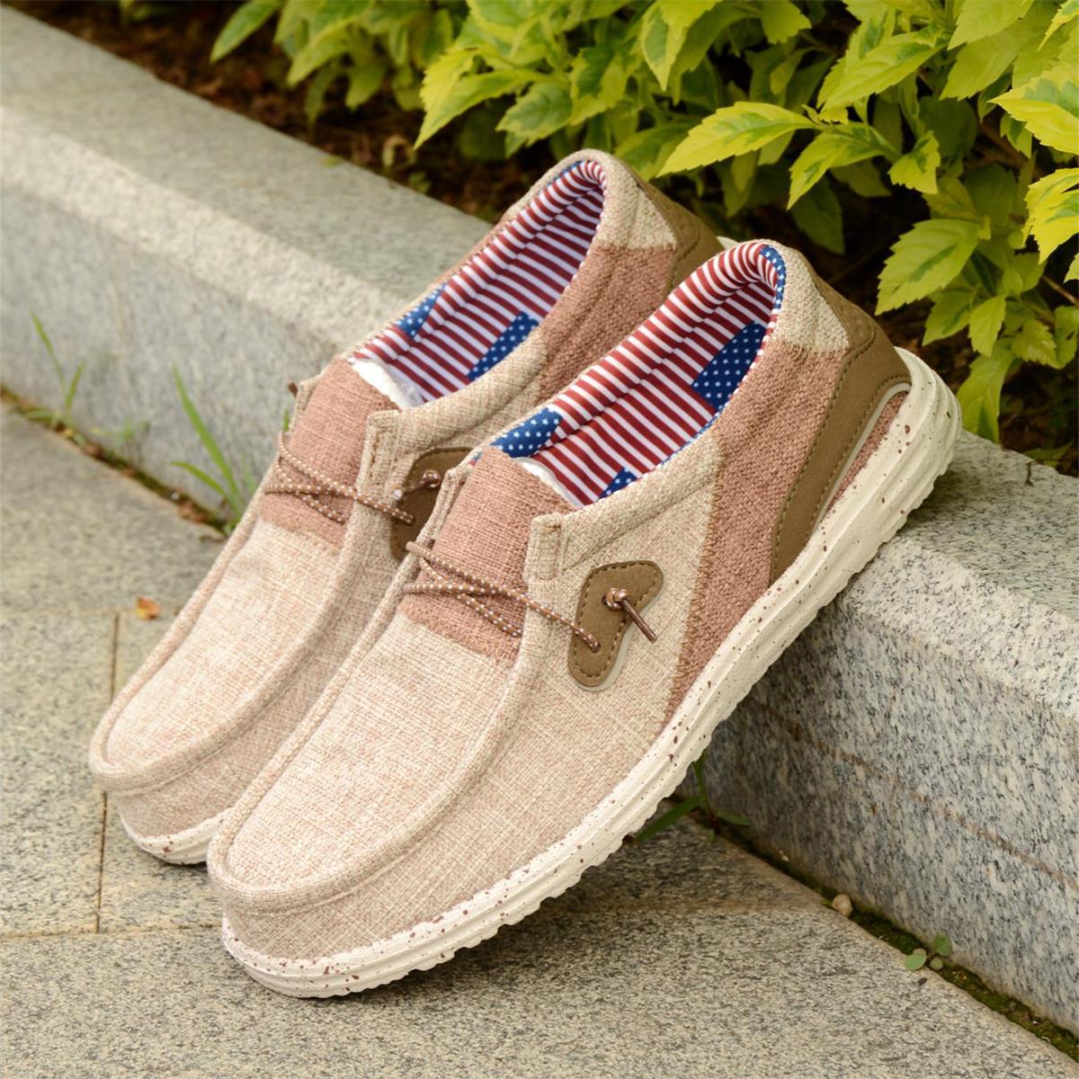 Embroidery Garments - Zapatos Casuales Unisex para Exteriores, Ligeros,