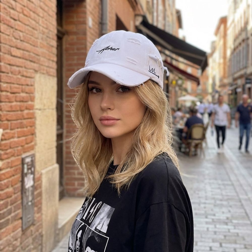 Embroidery Ring Sizes - Gorra de béisbol unisex casual con