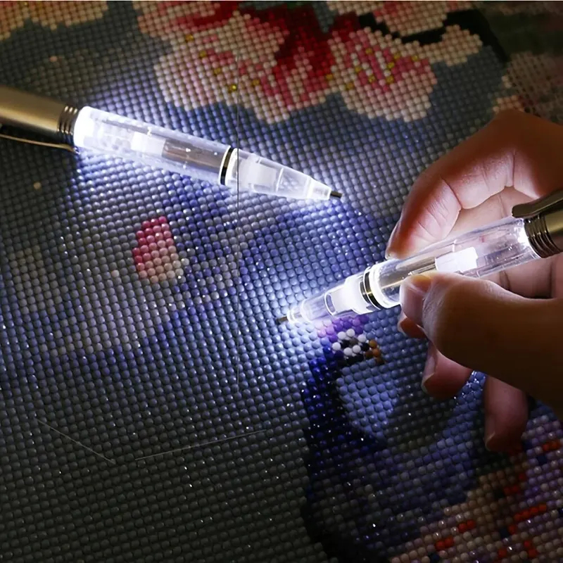 Embroidery Garments - Lápiz de Diamantes con Luz LED,