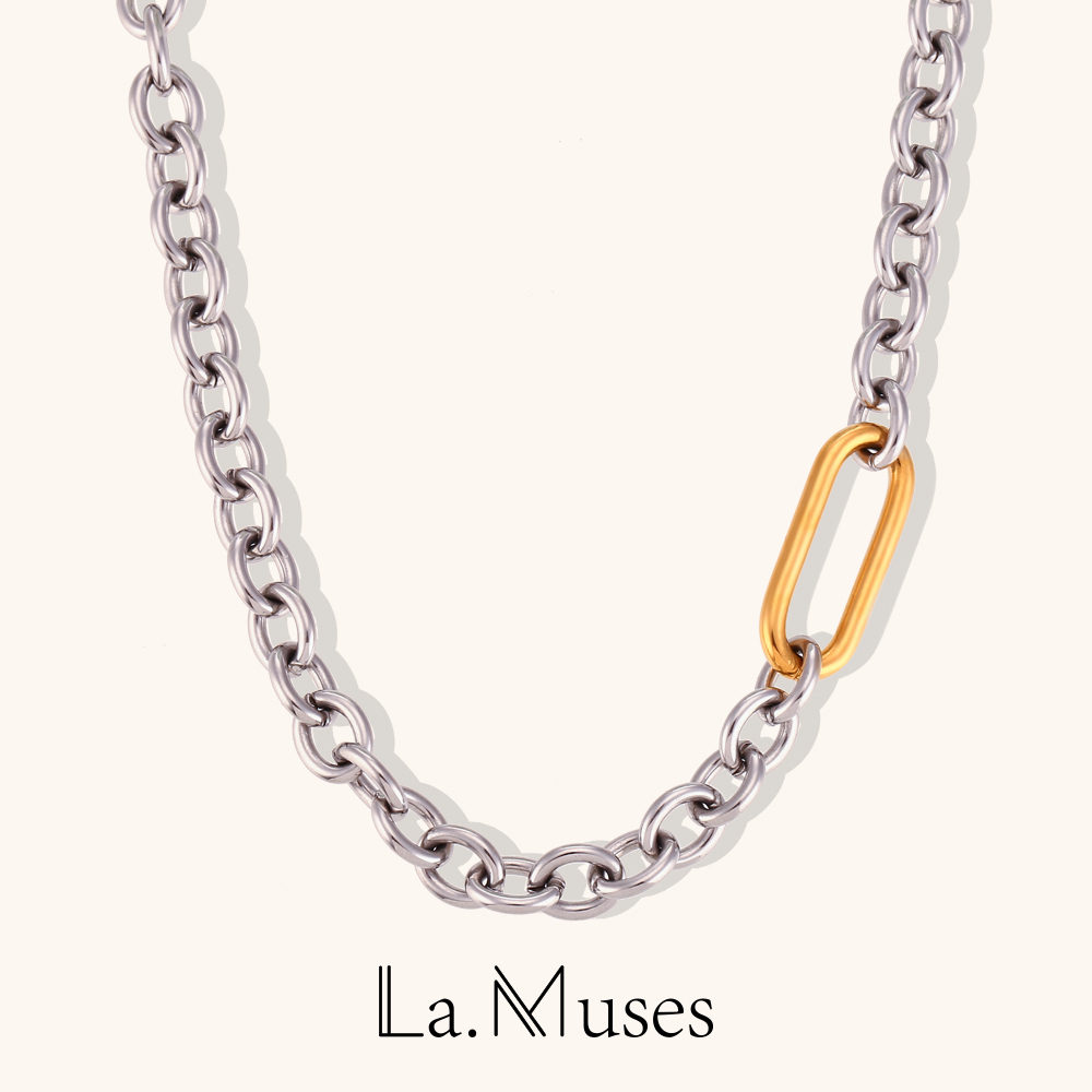 Embroidery Chain Stitch - Collares La.Muses Punk con Cadena de