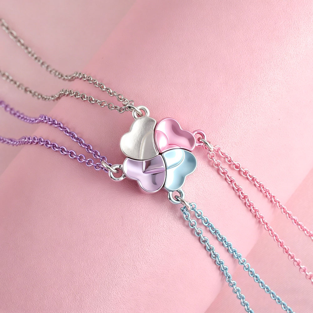 Embroidery Chain Stitch - Karsyngirl Juego de 4 Collares de