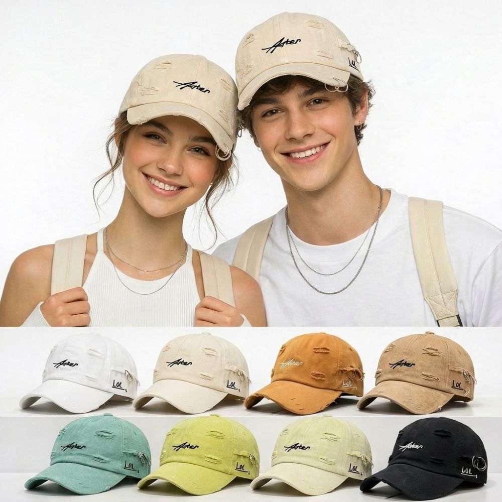 Embroidery Ring Sizes - Gorra de béisbol unisex casual con