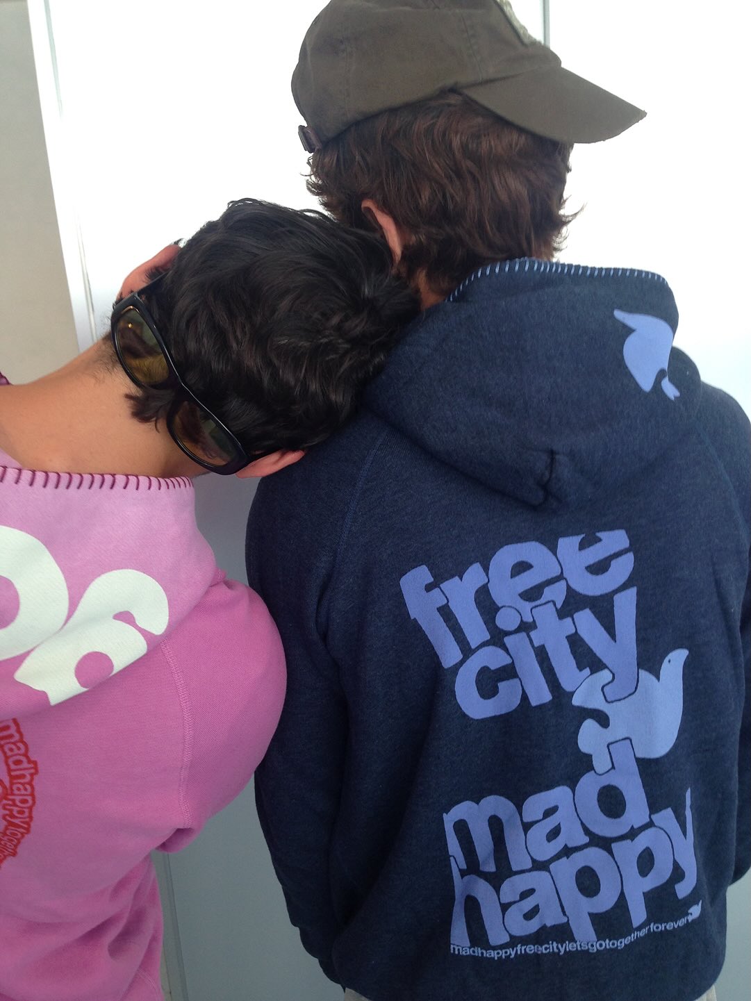 Embroidery Zip Up Hoodie - Sudadera con Capucha Holgada con Estampado