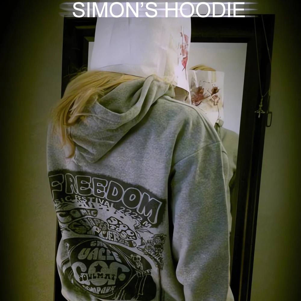 Embroidery Zip Up Hoodie - Sudadera con capucha con cremallera de