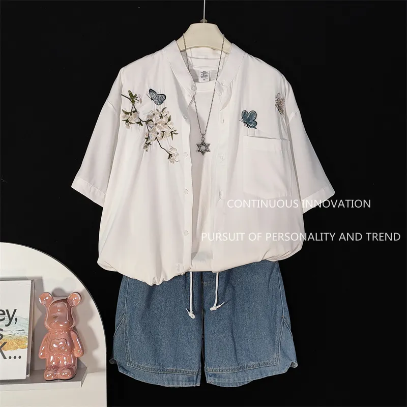 Embroidery In The Piece - Conjunto de 3 Piezas para Hombre,