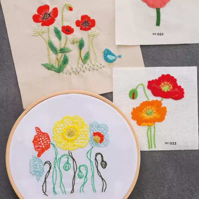 Libro de patrones de bordado b - Embroidery Guide Book reseña y precio
