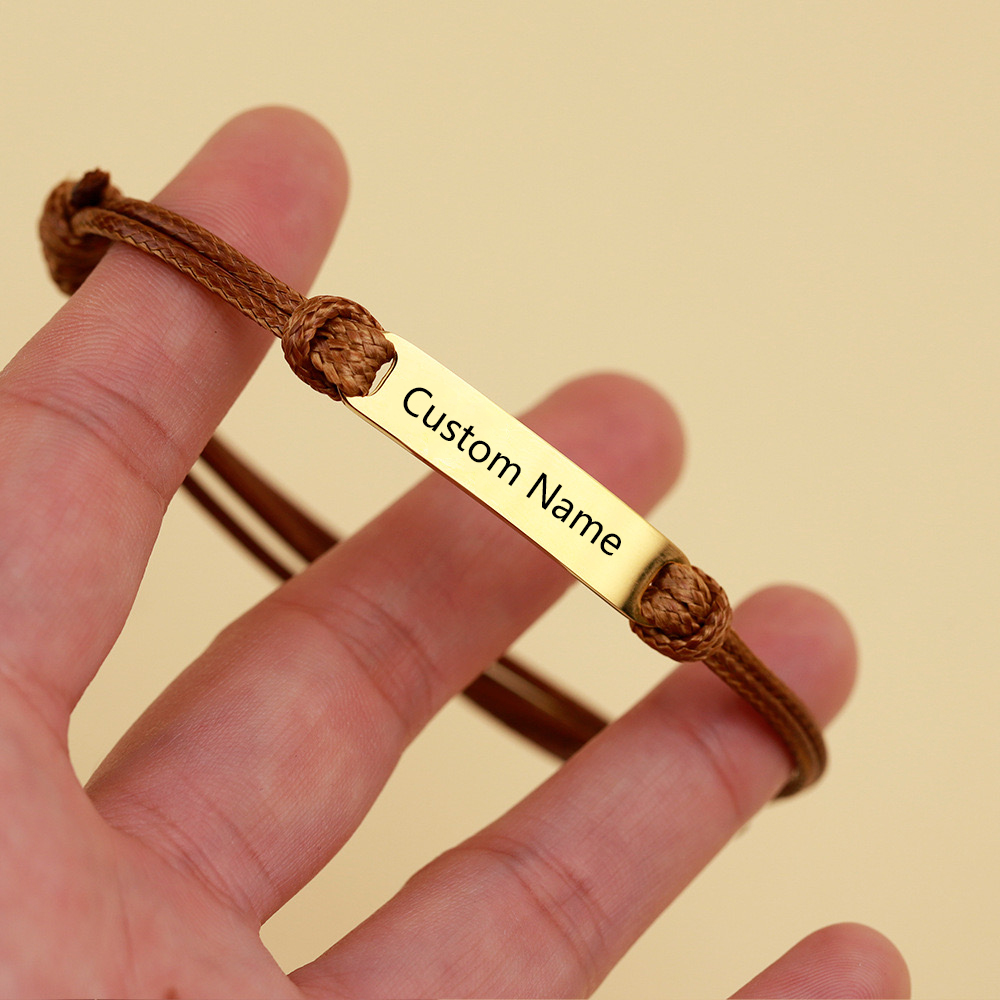 Pulsera personalizada con nomb - Embroidery Alphabet reseña y precio
