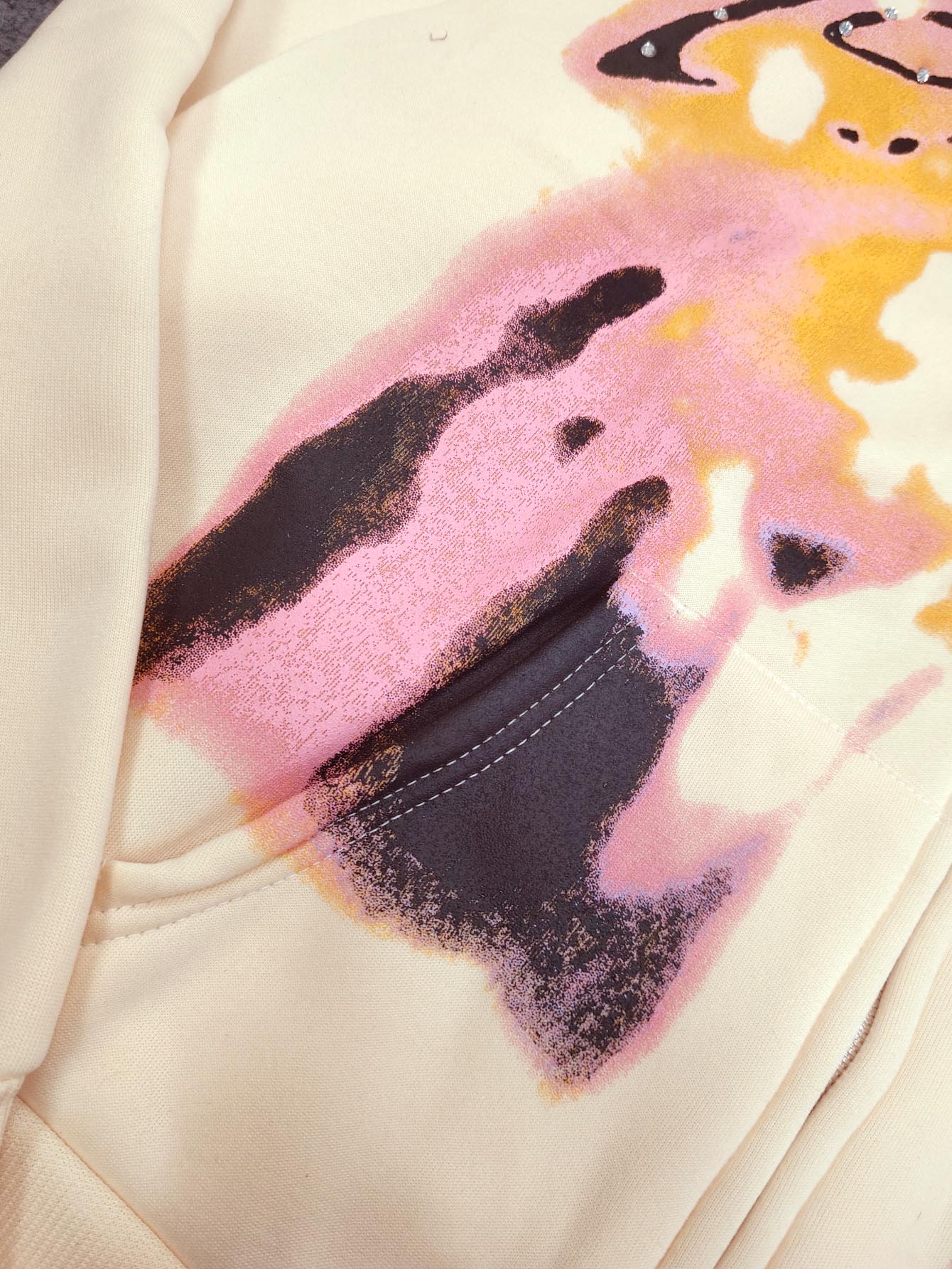 Cárdigans con capucha de diseñ - Embroidery Zip Up Hoodie reseña y precio