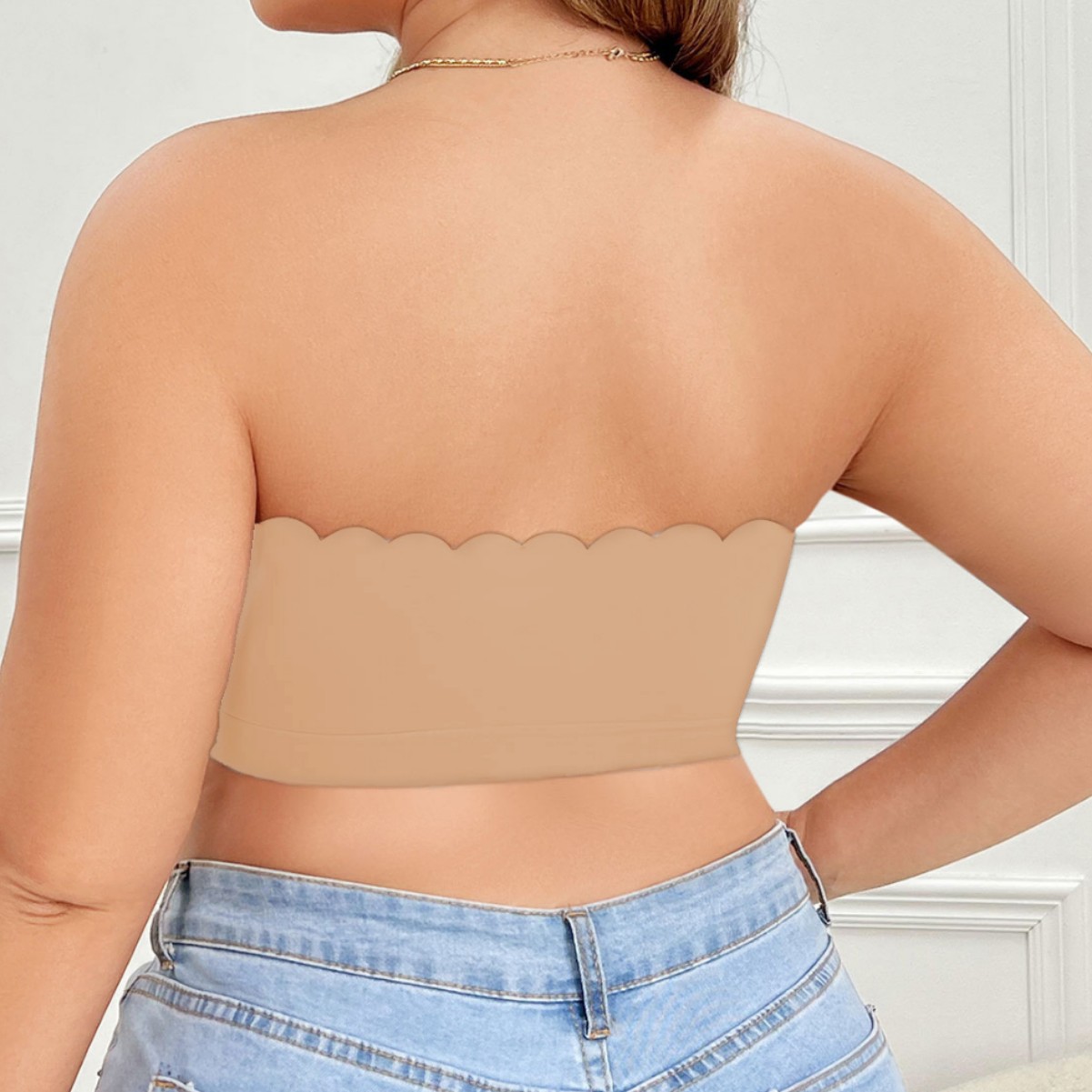Top de tubo con hebilla latera - Embroidery Ring Sizes reseña y precio