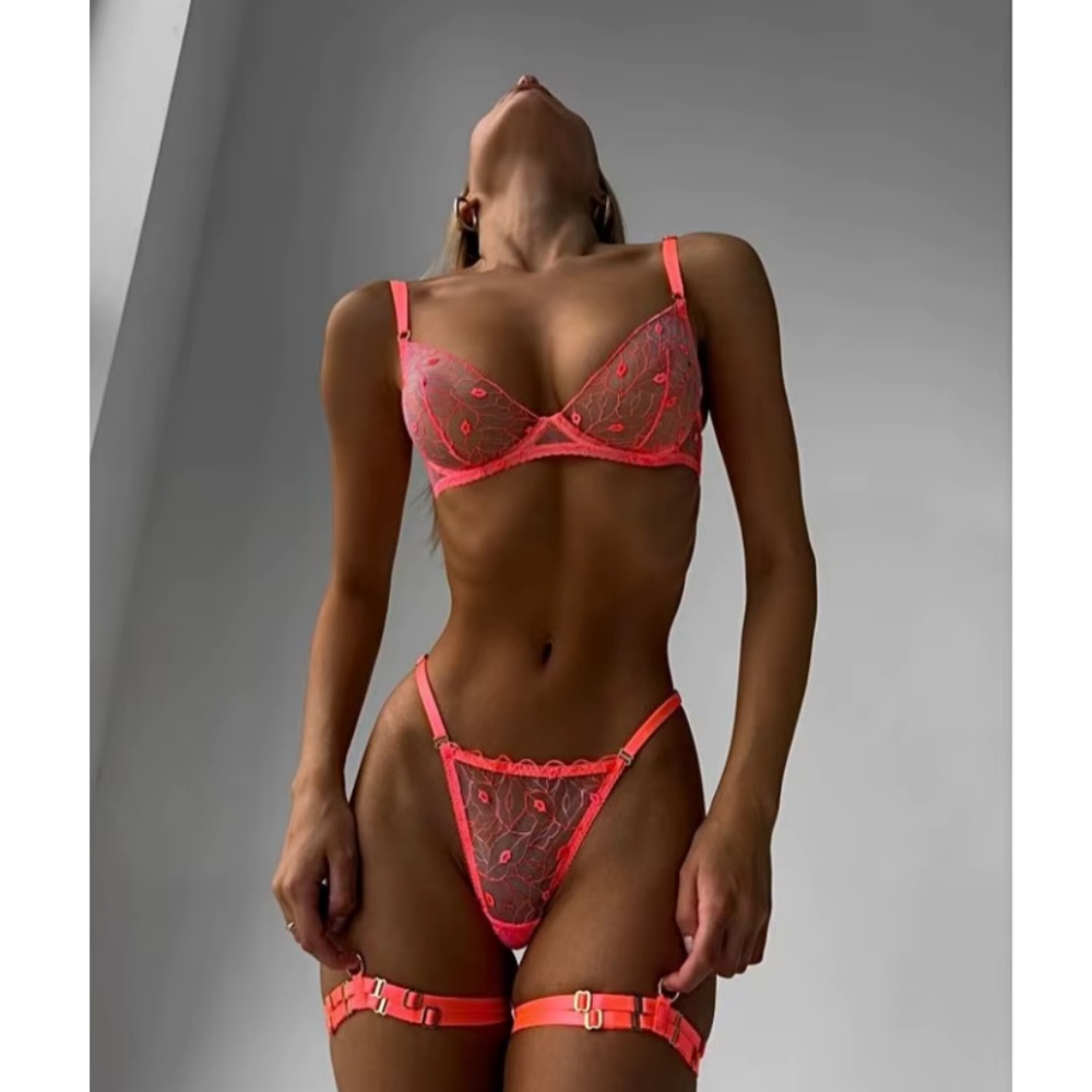 Krasapt-Conjunto de ropa inter - Embroidery Lips reseña y precio
