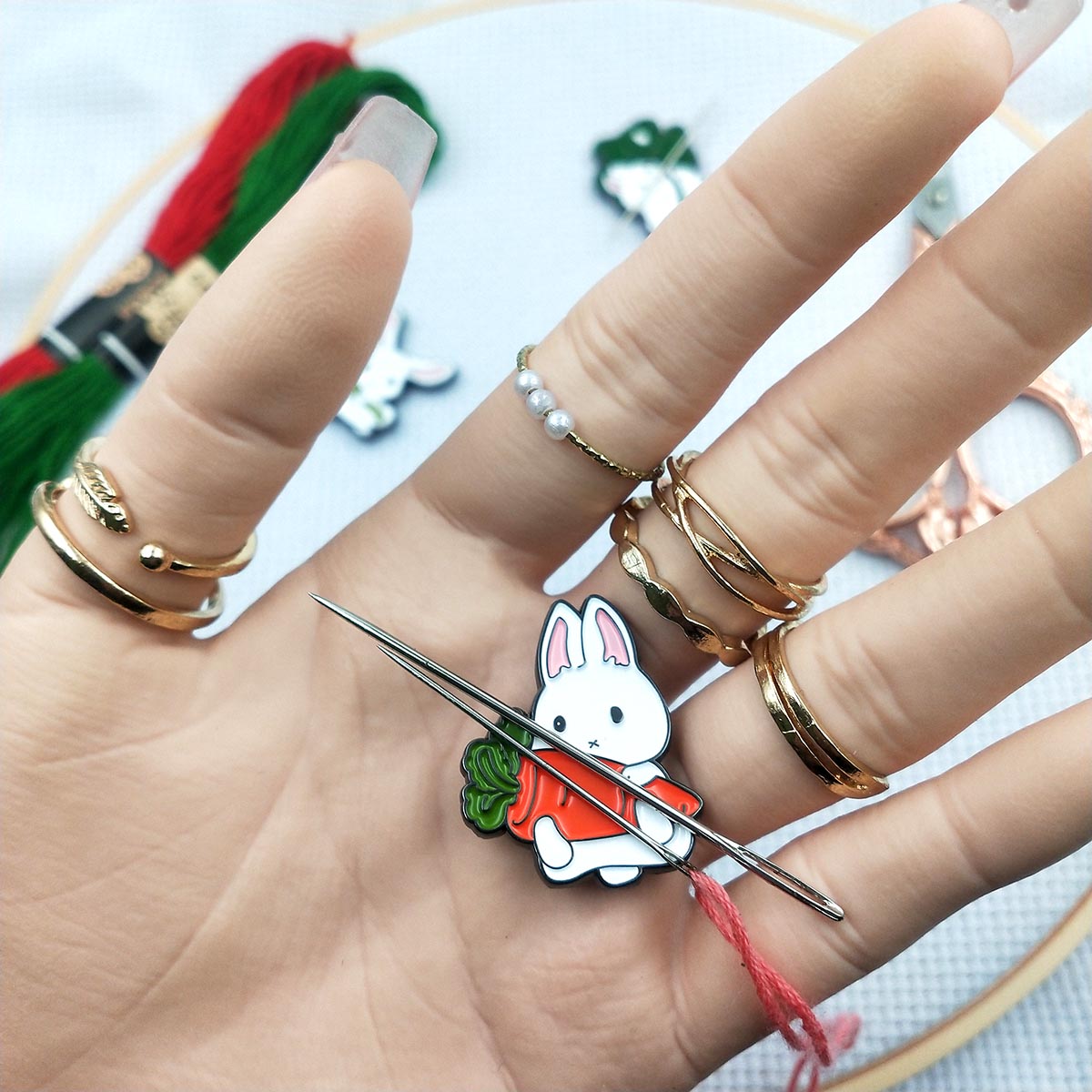 Needle Minder Rabbit, Porta ag - Needle Minder Magnet reseña y precio