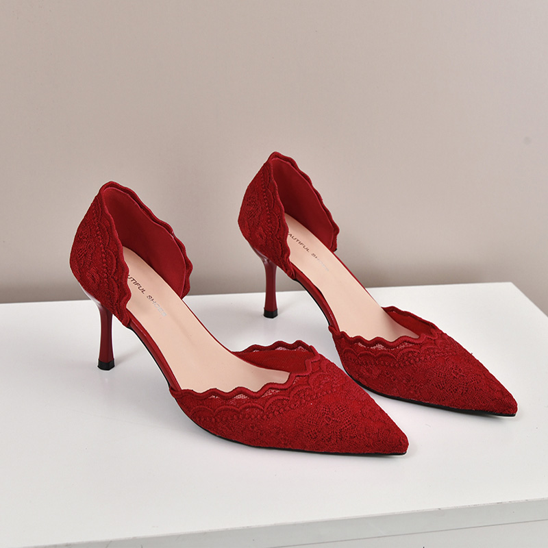 Zapatos de novia de tacón alto - Embroidery In The Piece reseña y precio