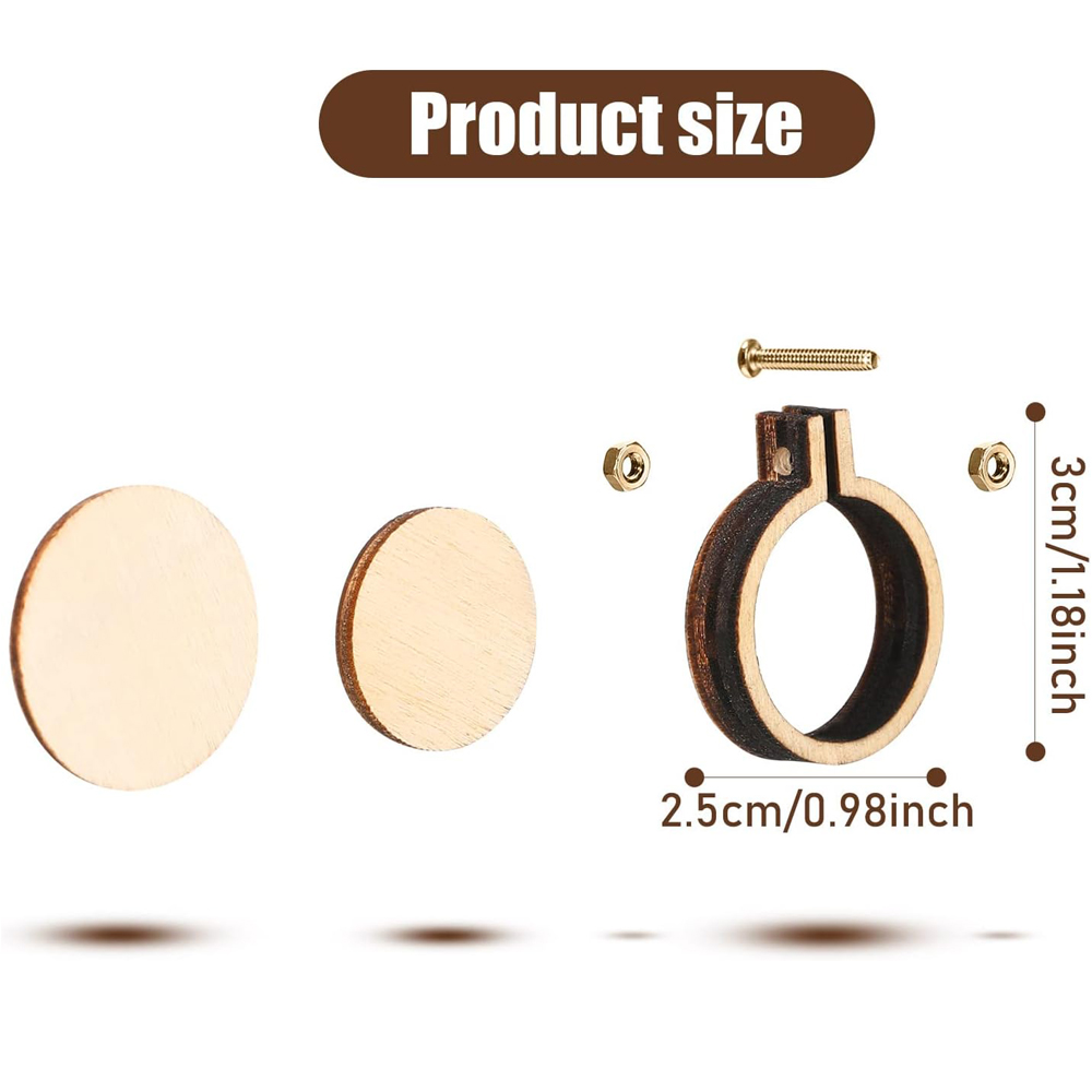 10 unids/set de Mini anillo de - Embroidery Hoop Stand reseña y precio