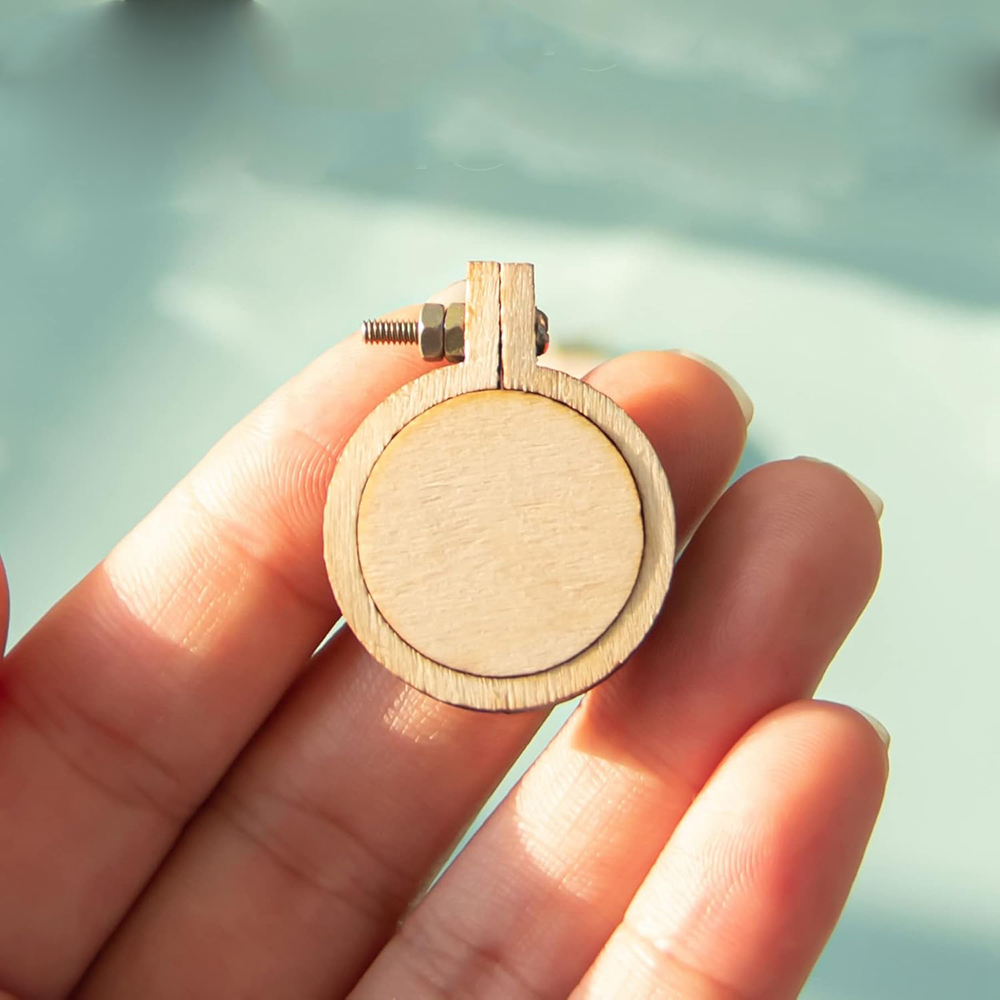 10 unids/set de Mini anillo de - Embroidery Hoop Stand reseña y precio