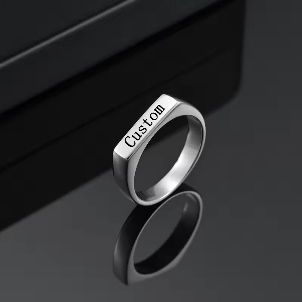 Anillo Personalizado con Nombr - Embroidery Alphabet reseña y precio