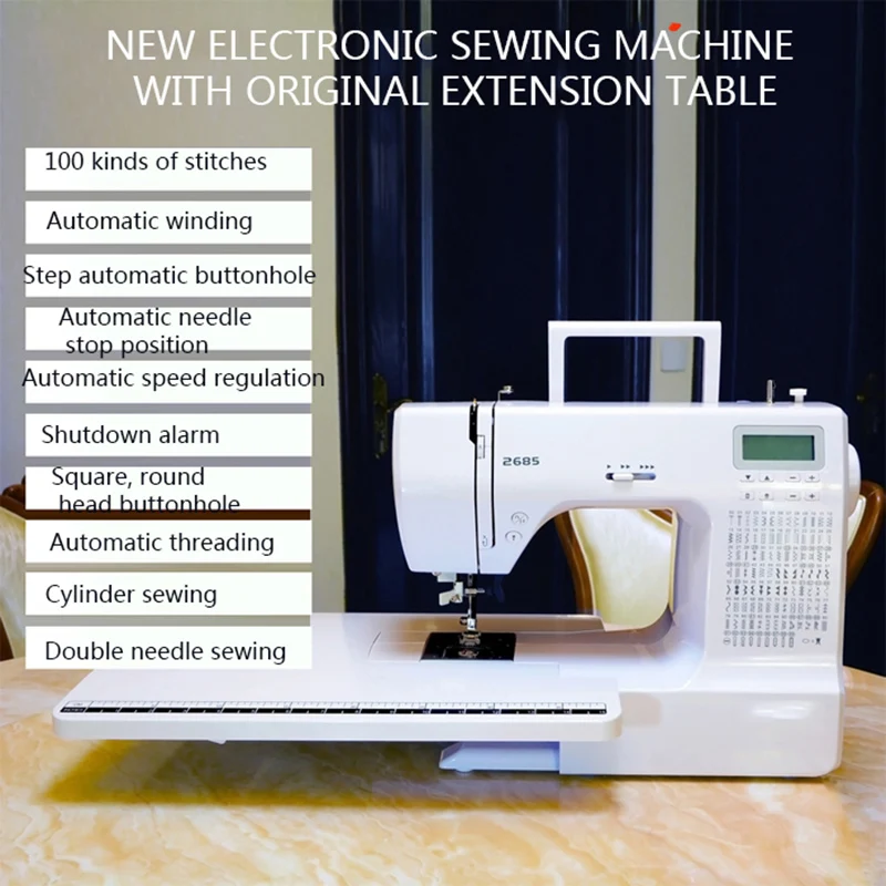 Máquina de Coser Eléctrica Dom - Embroidery Chain Stitch reseña y precio