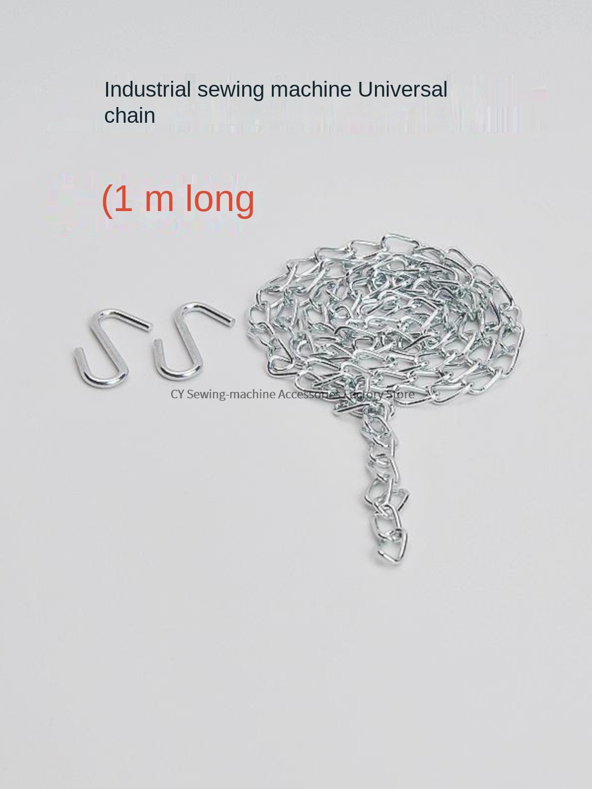 Cadena de hierro de 1m con cad - Embroidery Chain Stitch reseña y precio