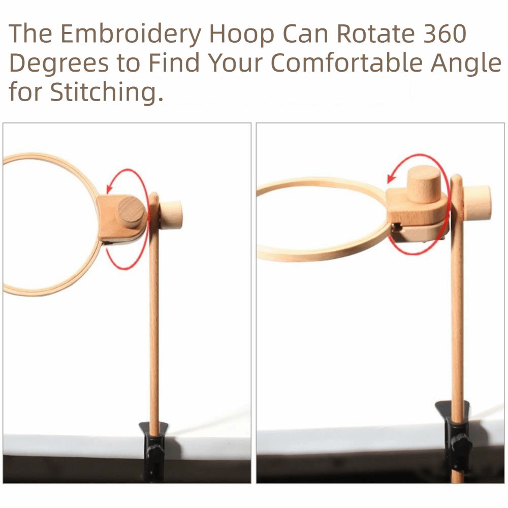 Soporte de Madera de Haya para - Embroidery Hoop Stand reseña y precio