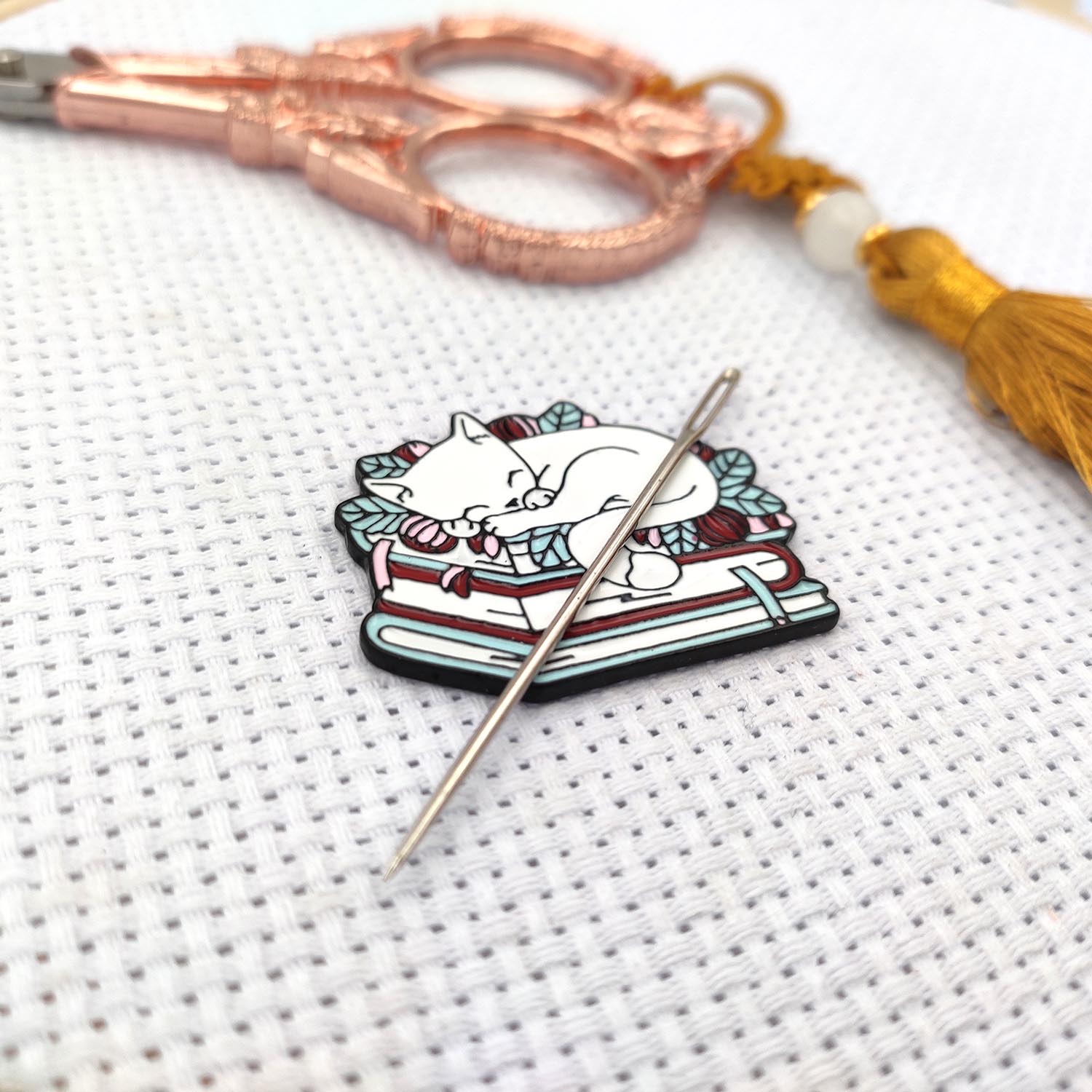 Agujas Minder para punto de cr - Needle Minder Magnet reseña y precio