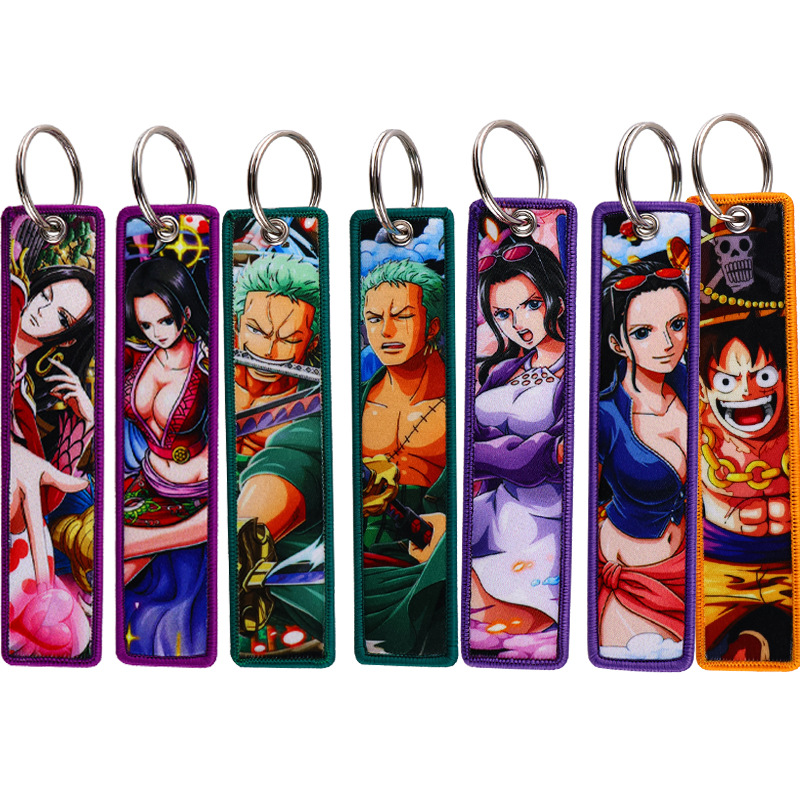 Llaveros Bordados de Anime One - Embroidery Keychain reseña y precio
