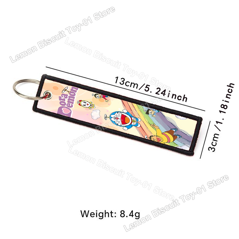 Llaveros de la Serie Doraemon, - Embroidery Keychain reseña y precio