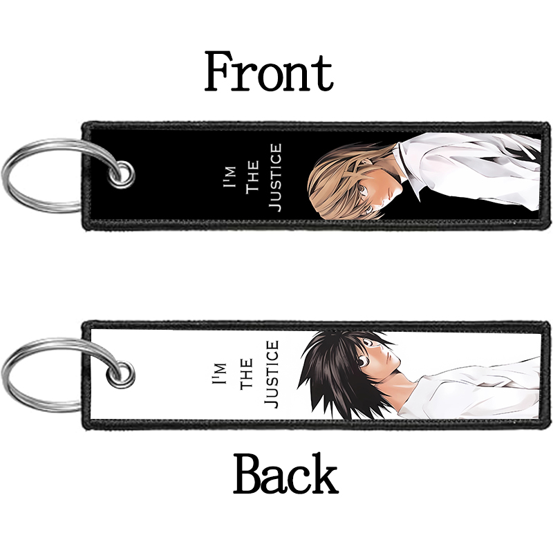 Llavero Bordado de Death Note  - Embroidery Keychain reseña y precio