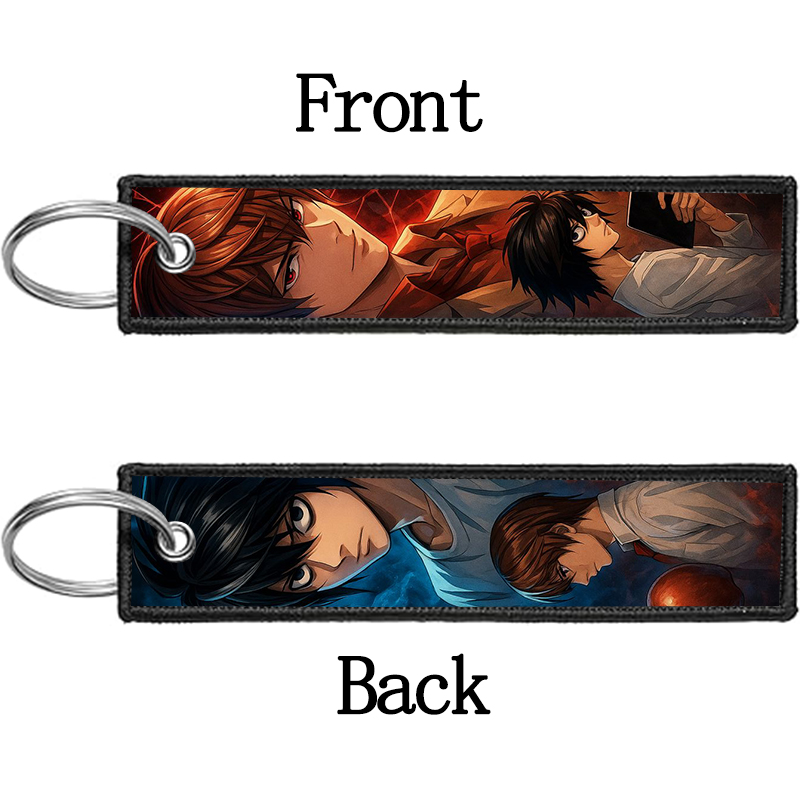 Llavero Bordado de Death Note  - Embroidery Keychain reseña y precio