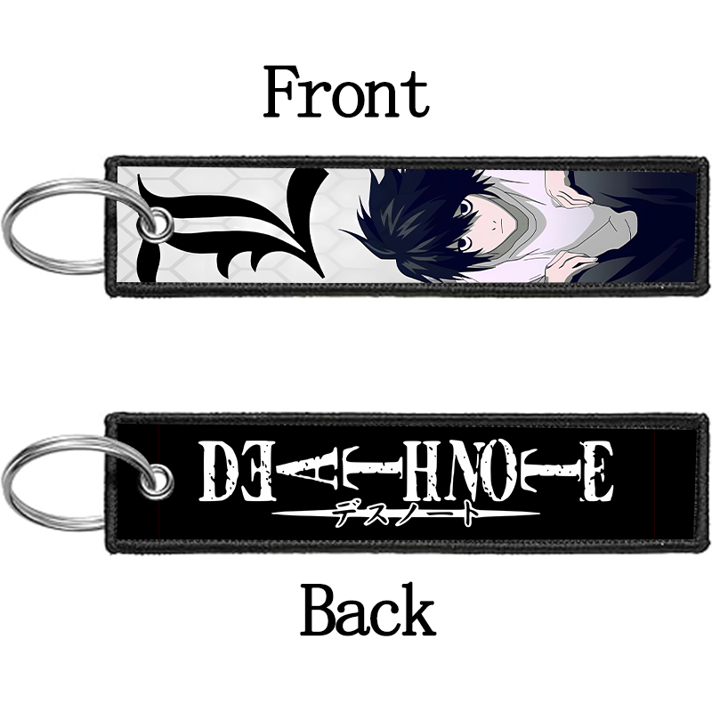 Llavero Bordado de Death Note  - Embroidery Keychain reseña y precio