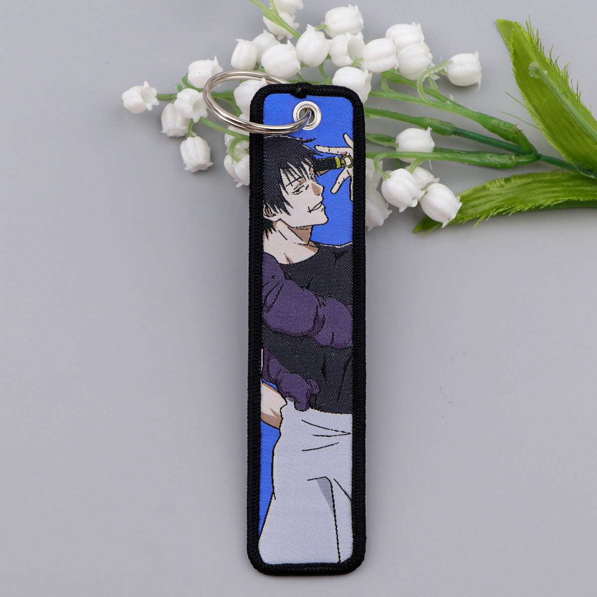 1PCS Llavero de Anime Japonés  - Embroidery Keychain reseña y precio