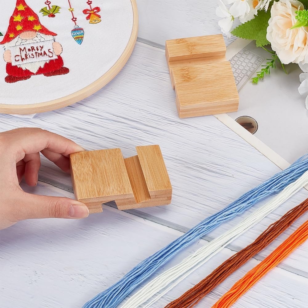 4 Uds aro de bordado Base de m - Embroidery Hoop Stand reseña y precio