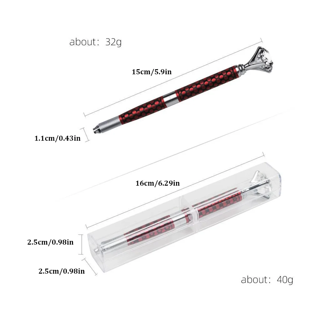 Pluma de Microblading Manual c - Embroidery Lips reseña y precio