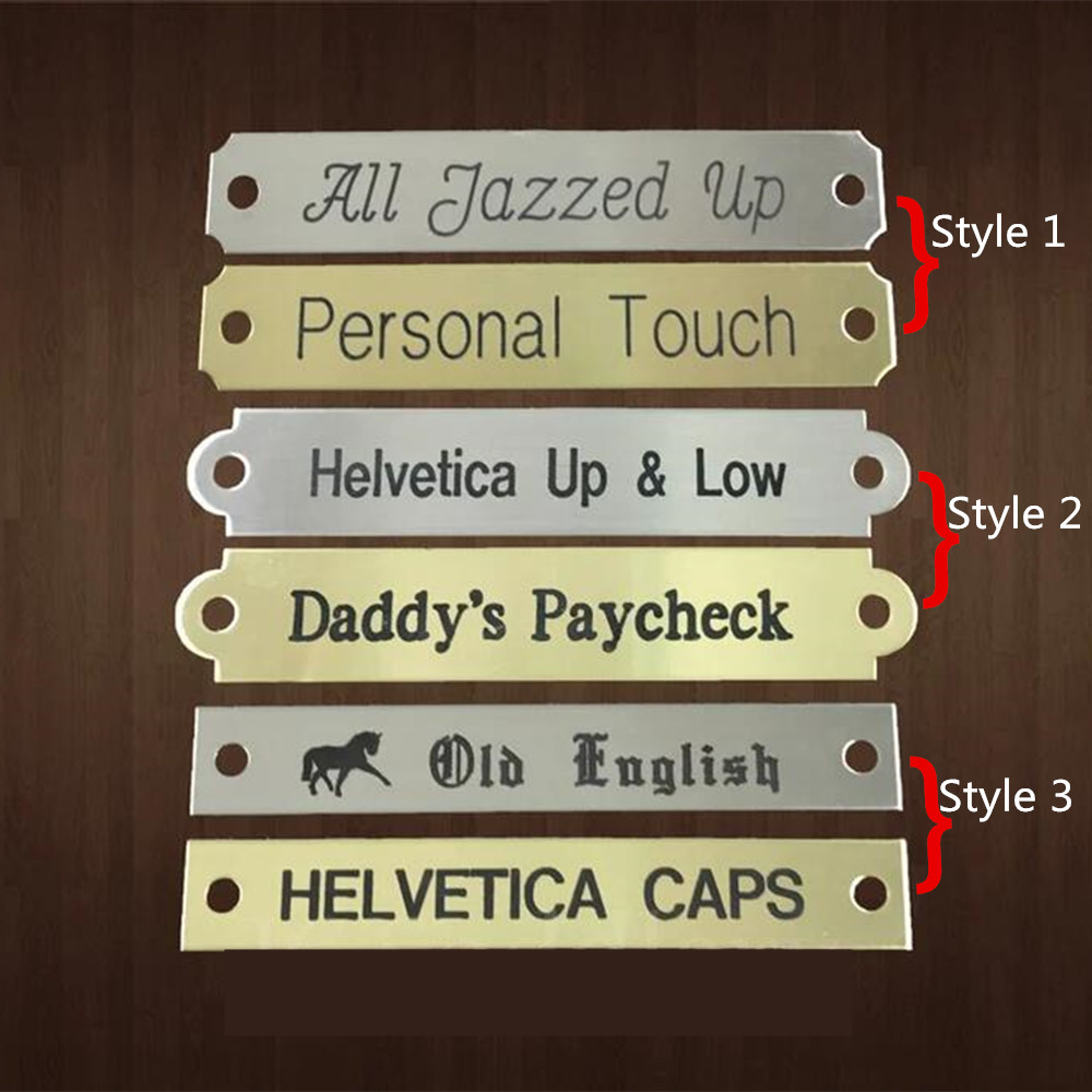 Placa de Martingale con nombre - Embroidery Alphabet reseña y precio