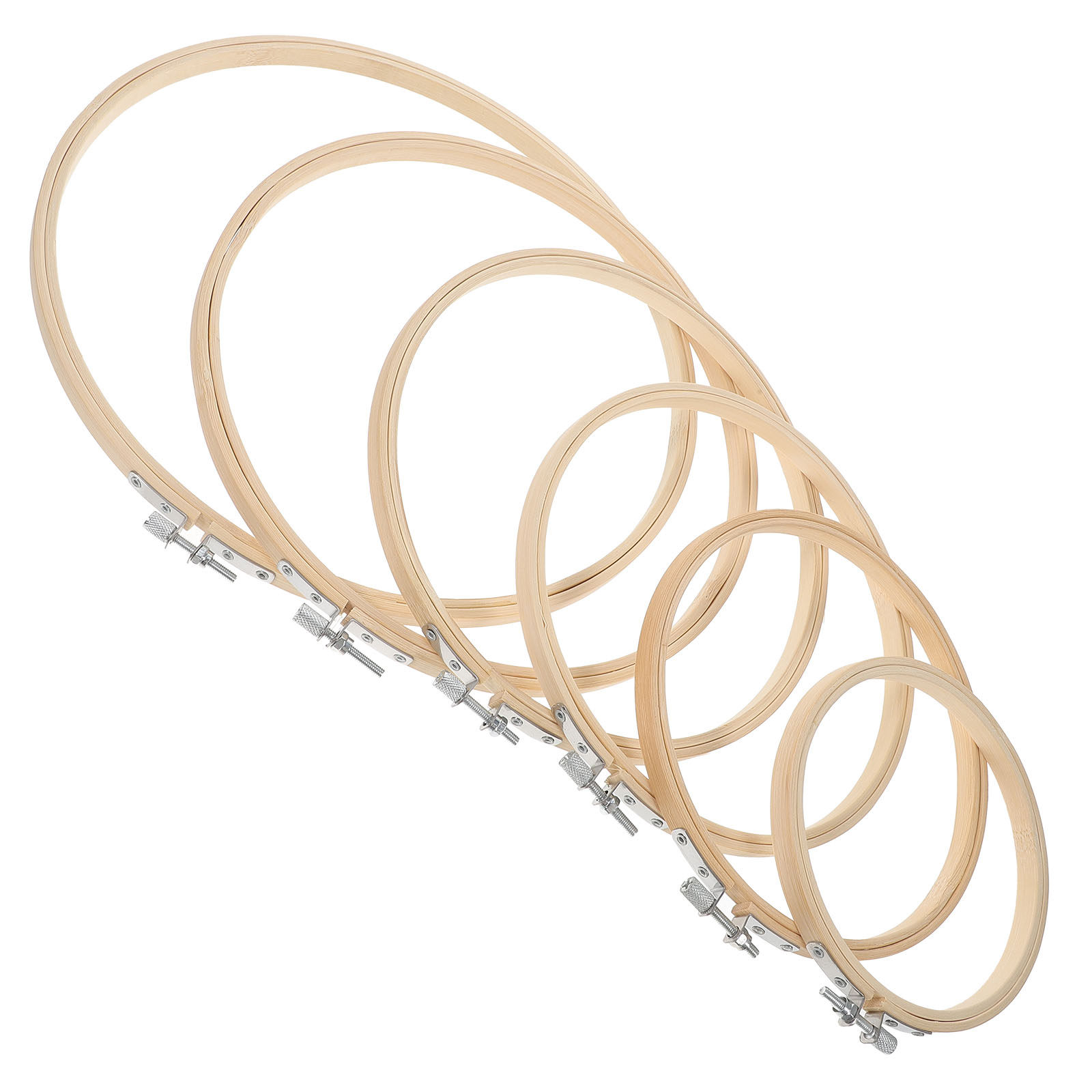 6 Piezas de Aros de Bordado de - Embroidery Ring Sizes reseña y precio