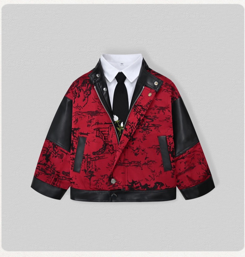 Chaqueta de cuero Pu con borda - Embroidery Jacket reseña y precio