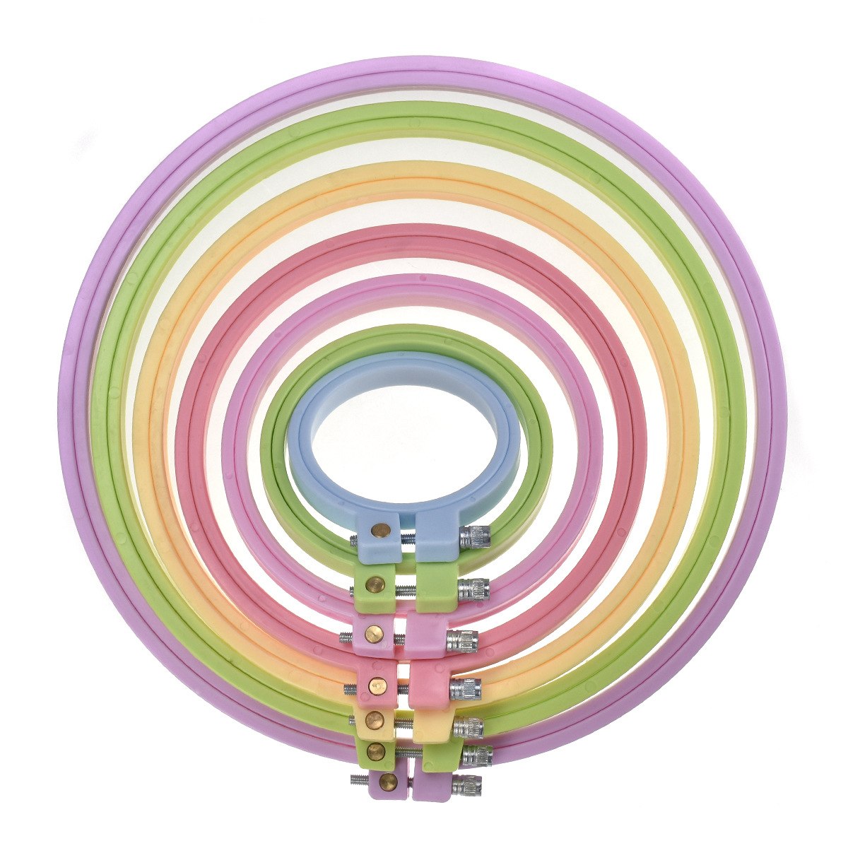 Aros Redondos para Bordado de  - Embroidery Ring Sizes reseña y precio