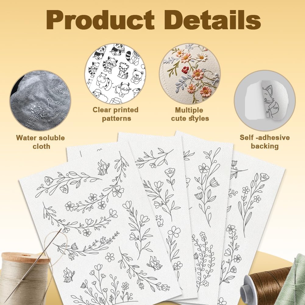 Papel Estabilizador de Bordado - Embroidery Web reseña y precio