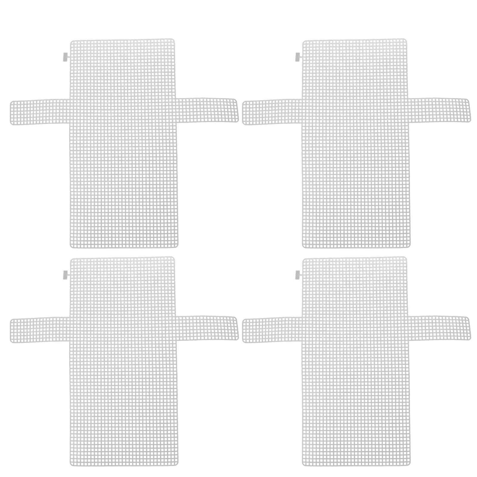 4 Piezas de Lona de Plástico M - Embroidery In The Piece reseña y precio