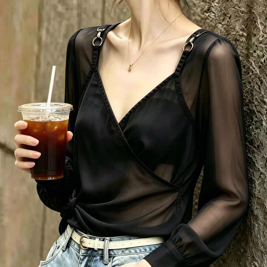 Elegante Top de Talla Grande c - Embroidery Ring Sizes reseña y precio