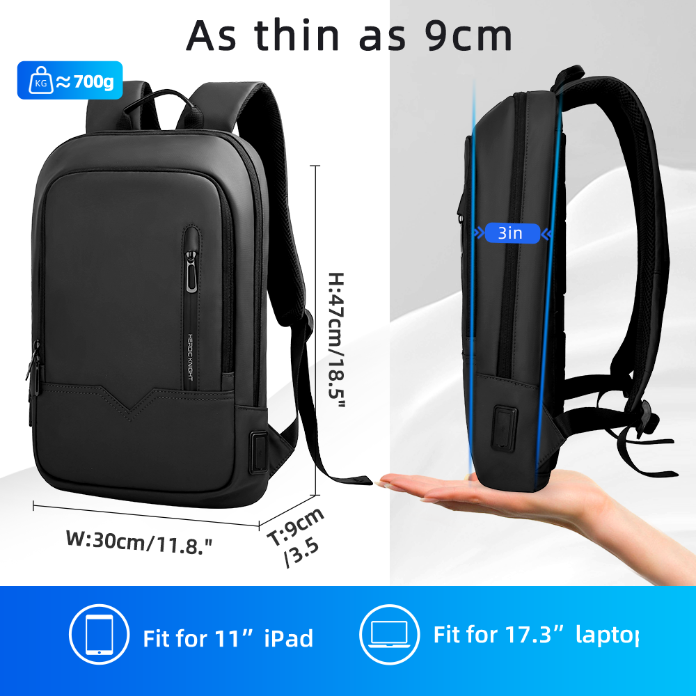 Mochila de negocios delgada HK - Embroidery Keychain reseña y precio