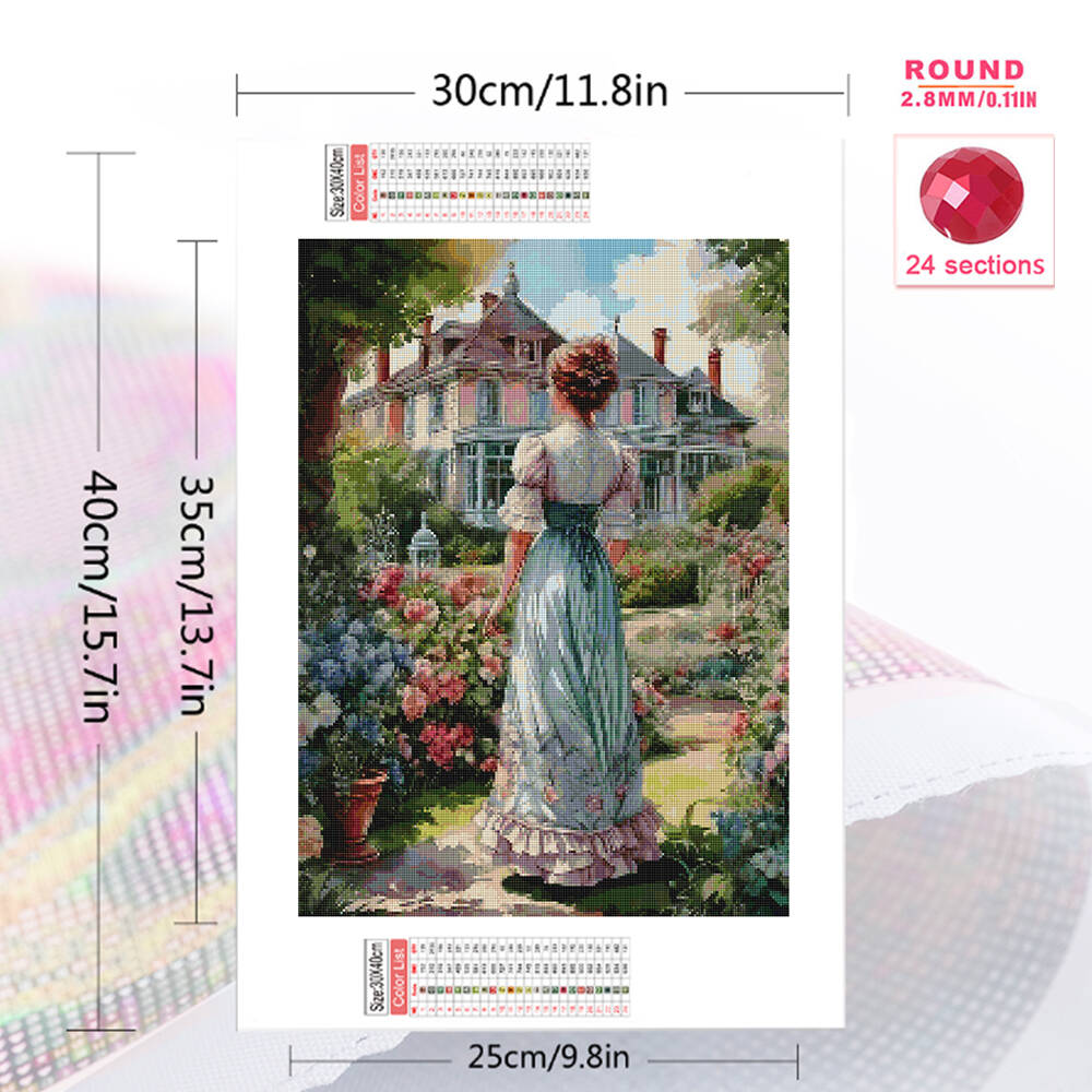 Evershine-pintura de diamante, - Embroidery Garden reseña y precio
