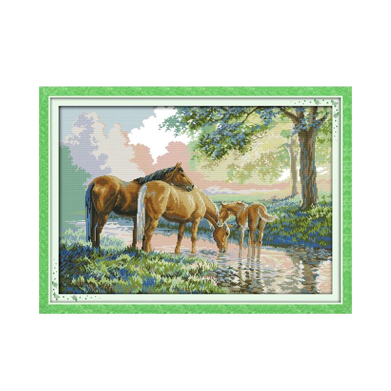Joy Sunday Kit de punto de cru - Embroidery Tas reseña y precio