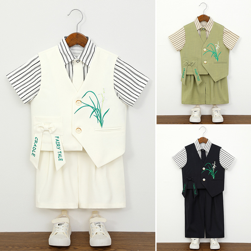 Conjunto de Traje Formal de Ve - Embroidery Ring Sizes reseña y precio