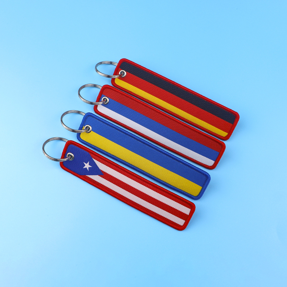 1 unidad de llavero bordado co - Embroidery Keychain reseña y precio