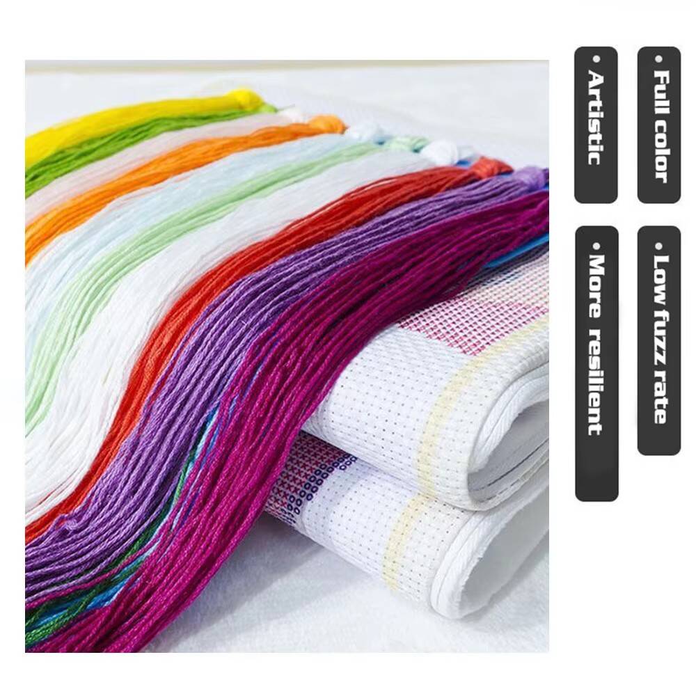 HUACAN-Kits de punto de cruz,  - Embroidery Tas reseña y precio
