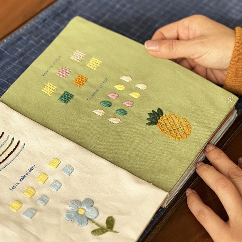 Libro guía costura bordado tel - Embroidery Guide Book reseña y precio