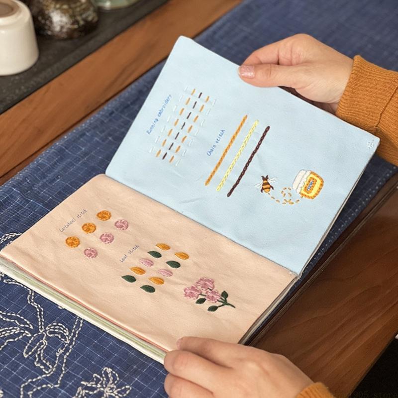 Libro guía costura bordado tel - Embroidery Guide Book reseña y precio