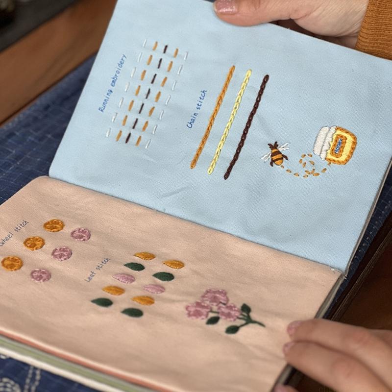 Libro guía costura bordado tel - Embroidery Guide Book reseña y precio