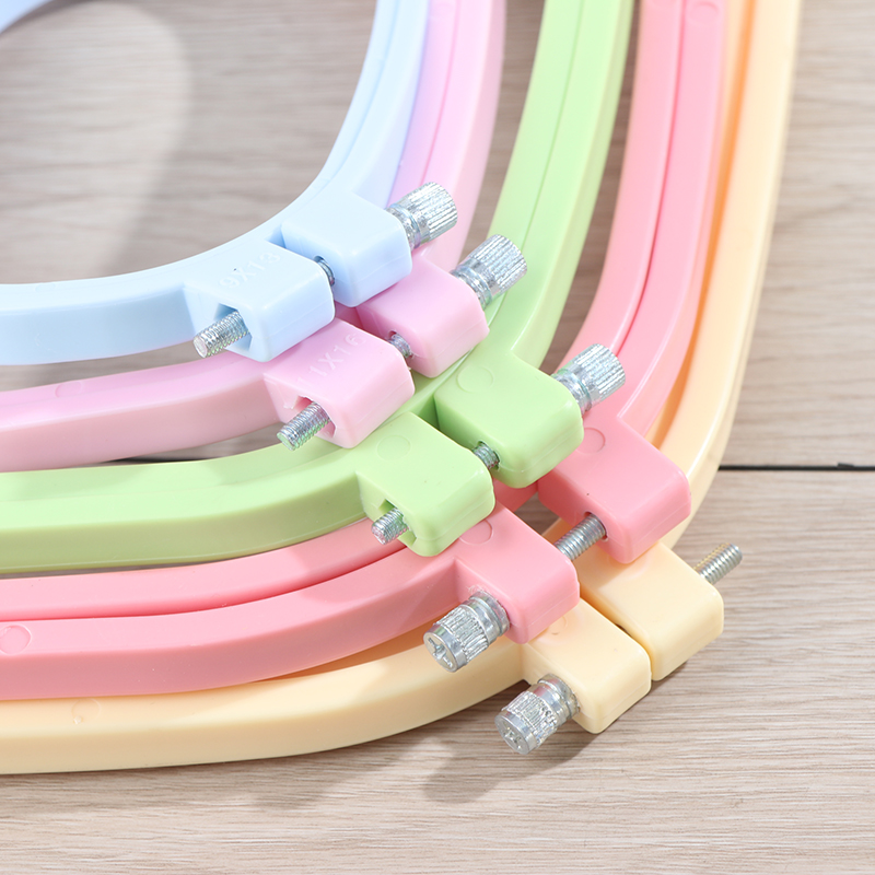 Aros de bordado DIY de plástic - Embroidery Ring Sizes reseña y precio