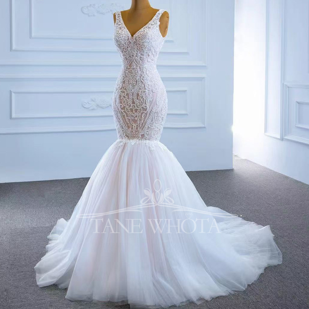 Vestido de novia Civil con tir - Embroidery Organza reseña y precio